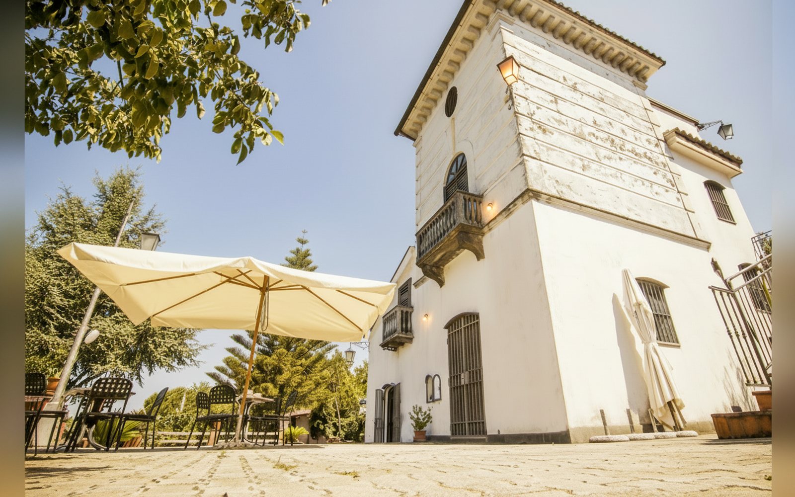 La torre merlata de La Torretta bianca